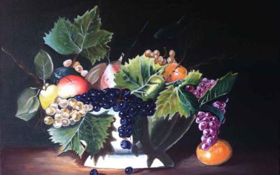 IL CESTO DI FRUTTA (omaggio a Caravaggio)